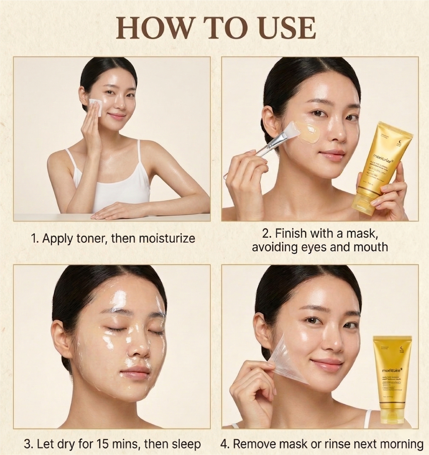 Kojic Acid Turmeric Overnight Wrapping Mask