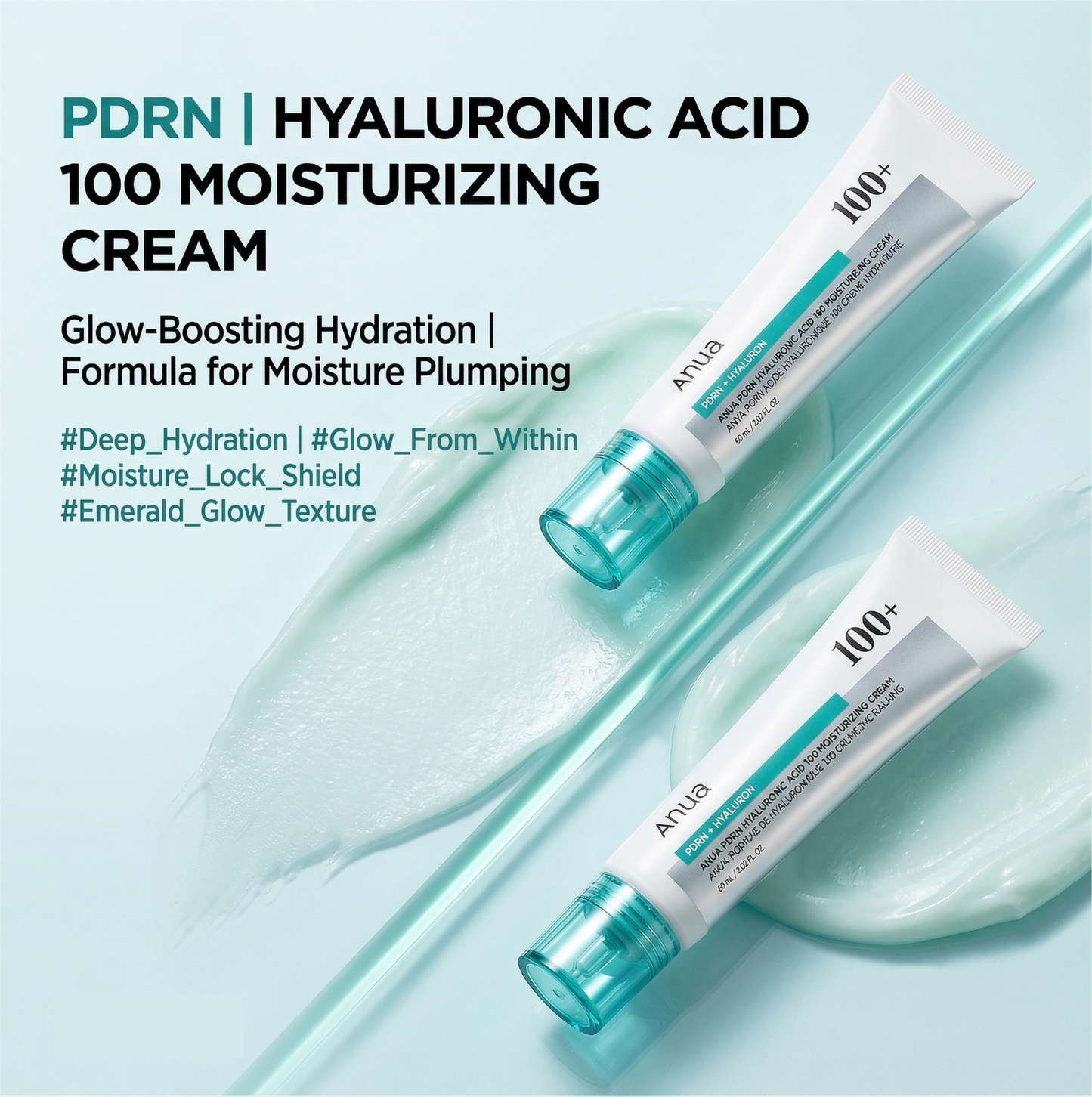 PDRN Hyaluronic Acid 100 Moisturizing Cream