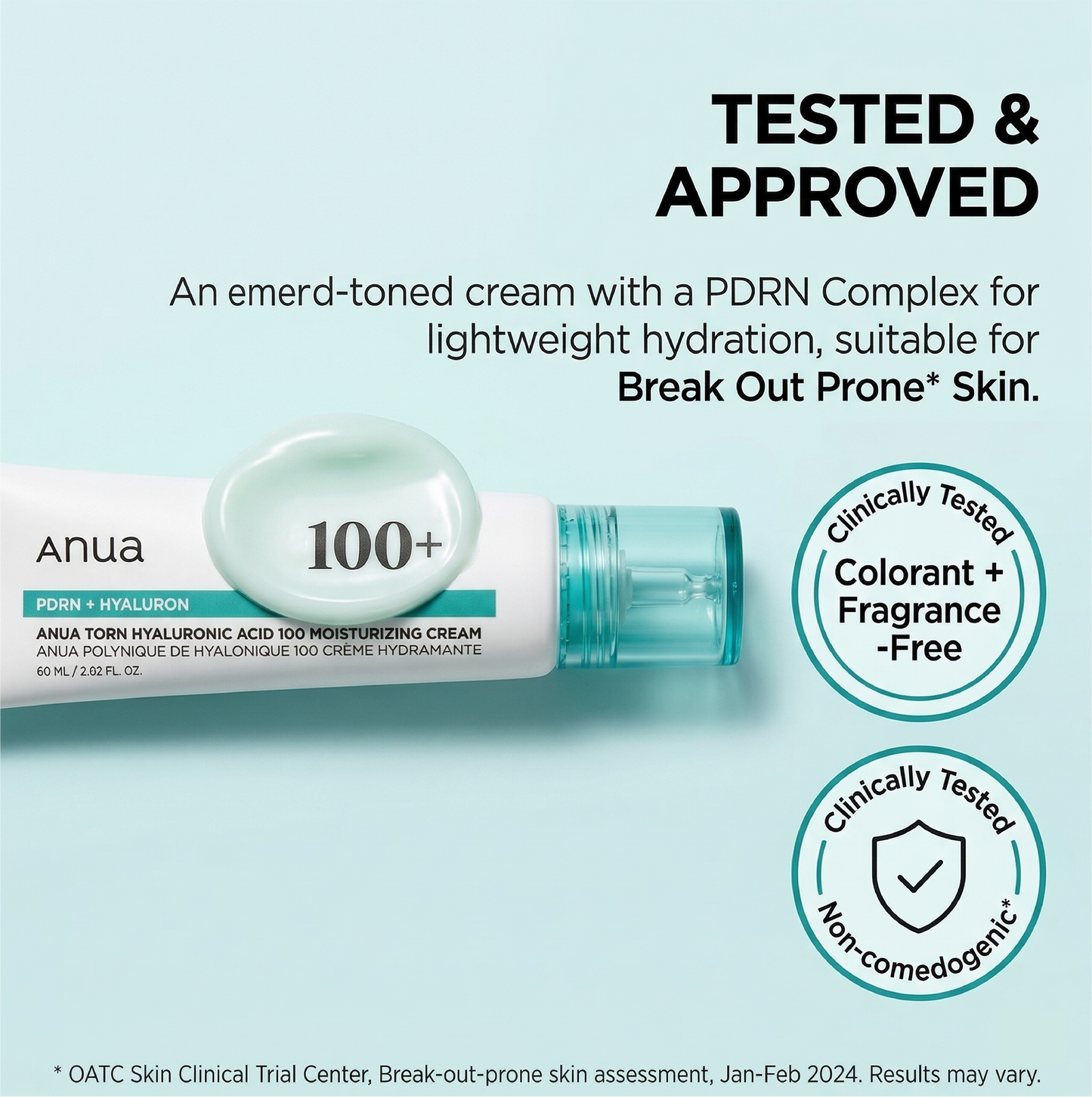 PDRN Hyaluronic Acid 100 Moisturizing Cream