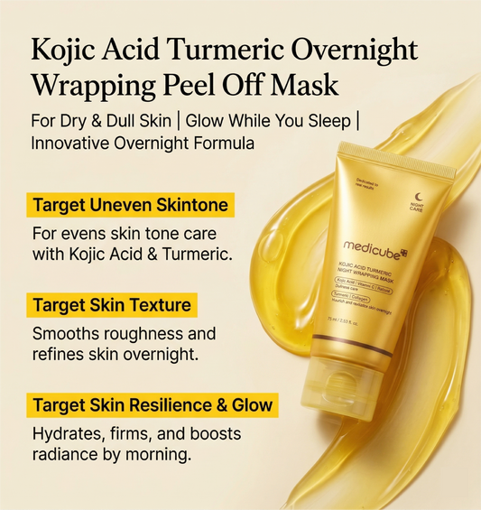 Kojic Acid Turmeric Overnight Wrapping Mask