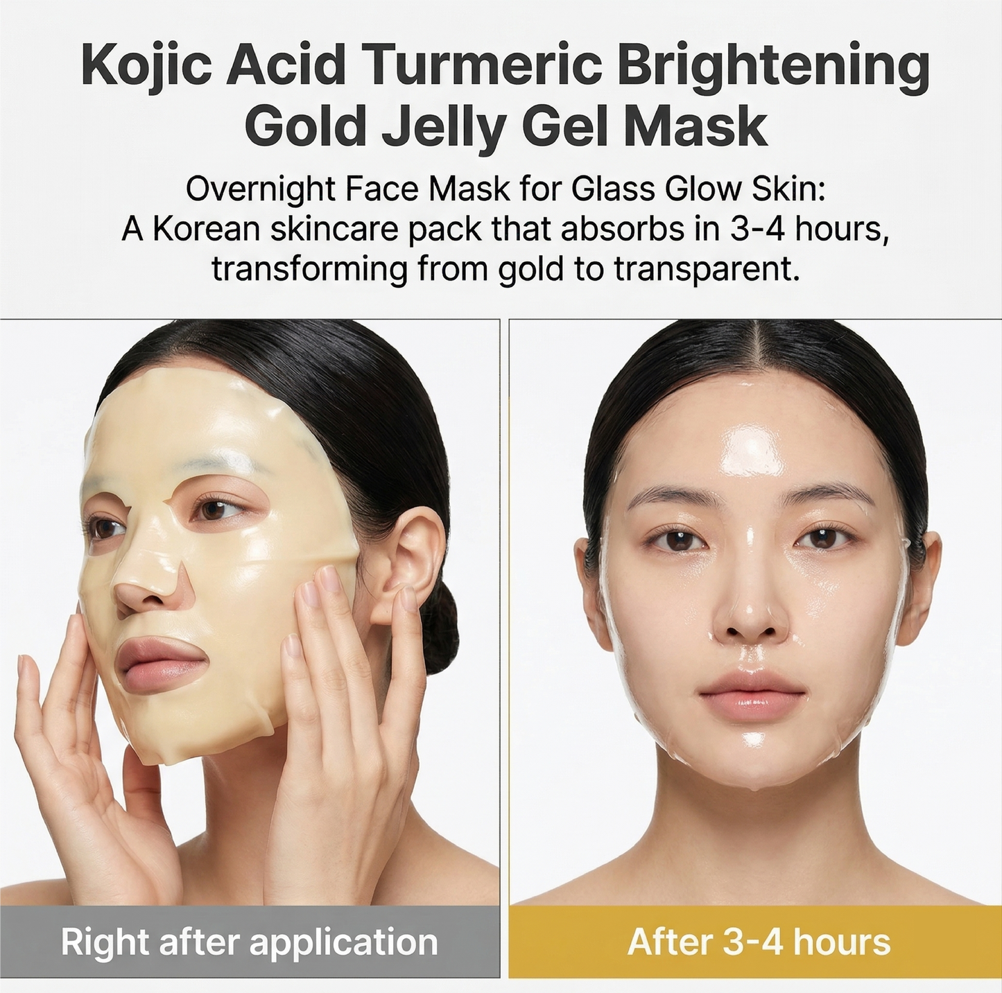 Kojic Acid Turmeric Gold Jelly Gel Mask