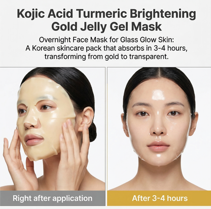 Kojic Acid Turmeric Gold Jelly Gel Mask