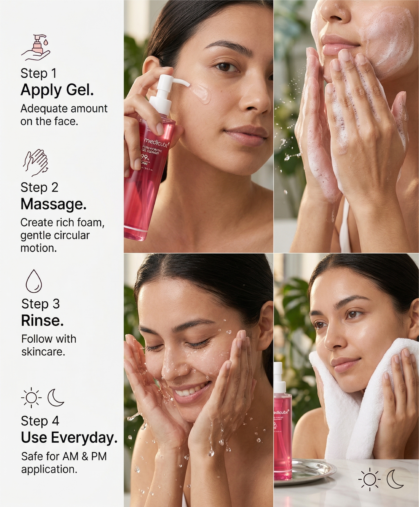 PDRN Pink Gel Cleanser