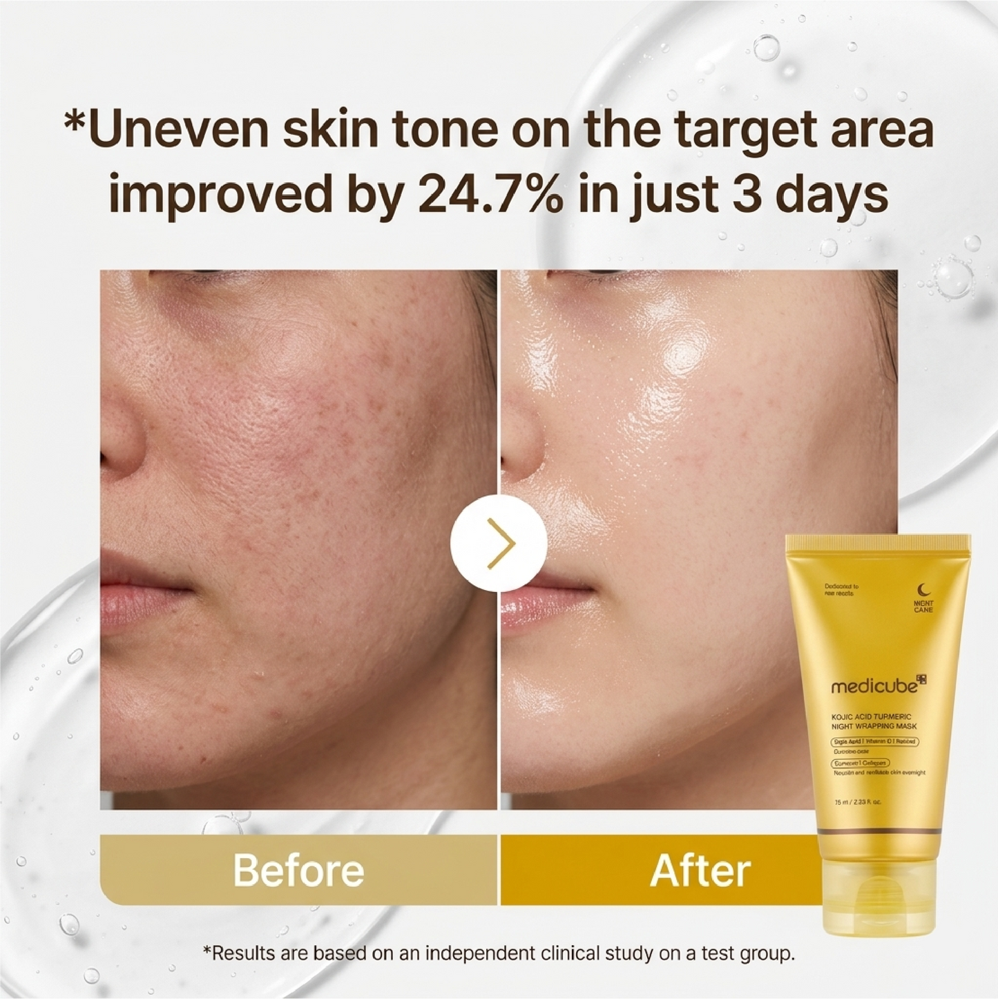 Kojic Acid Turmeric Overnight Wrapping Mask