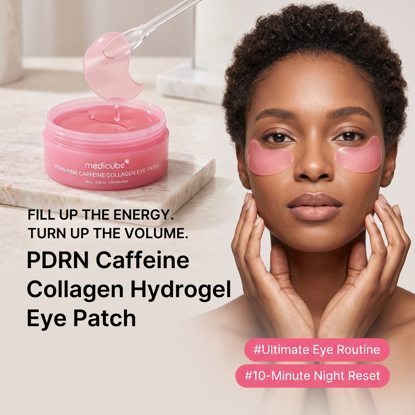 PDRN Caffeine Collagen Eye Patch