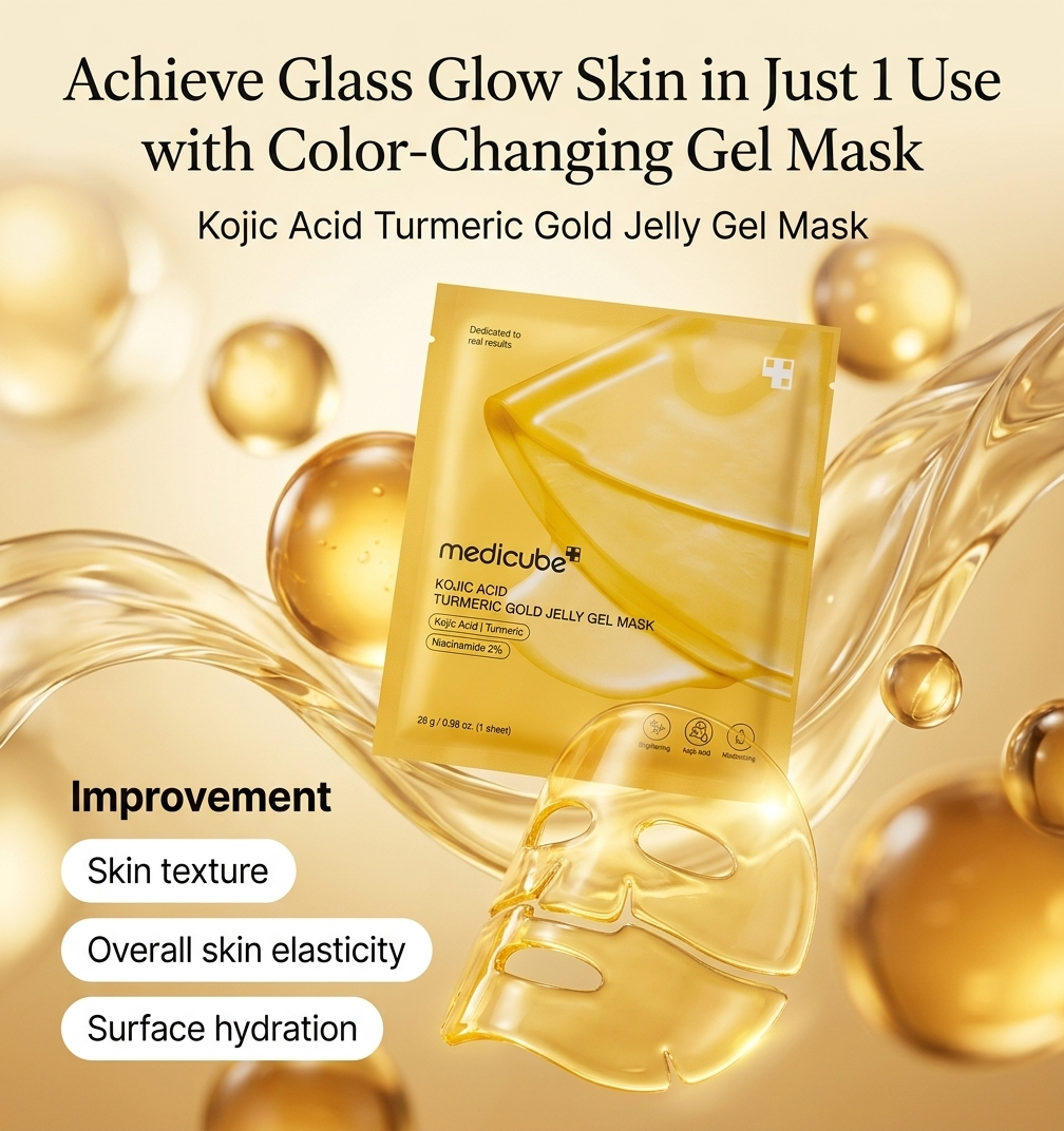 Kojic Acid Turmeric Gold Jelly Gel Mask