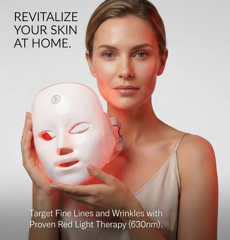 7 Color Face Mask Light Therapy