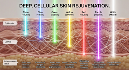 7 Color Face Mask Light Therapy