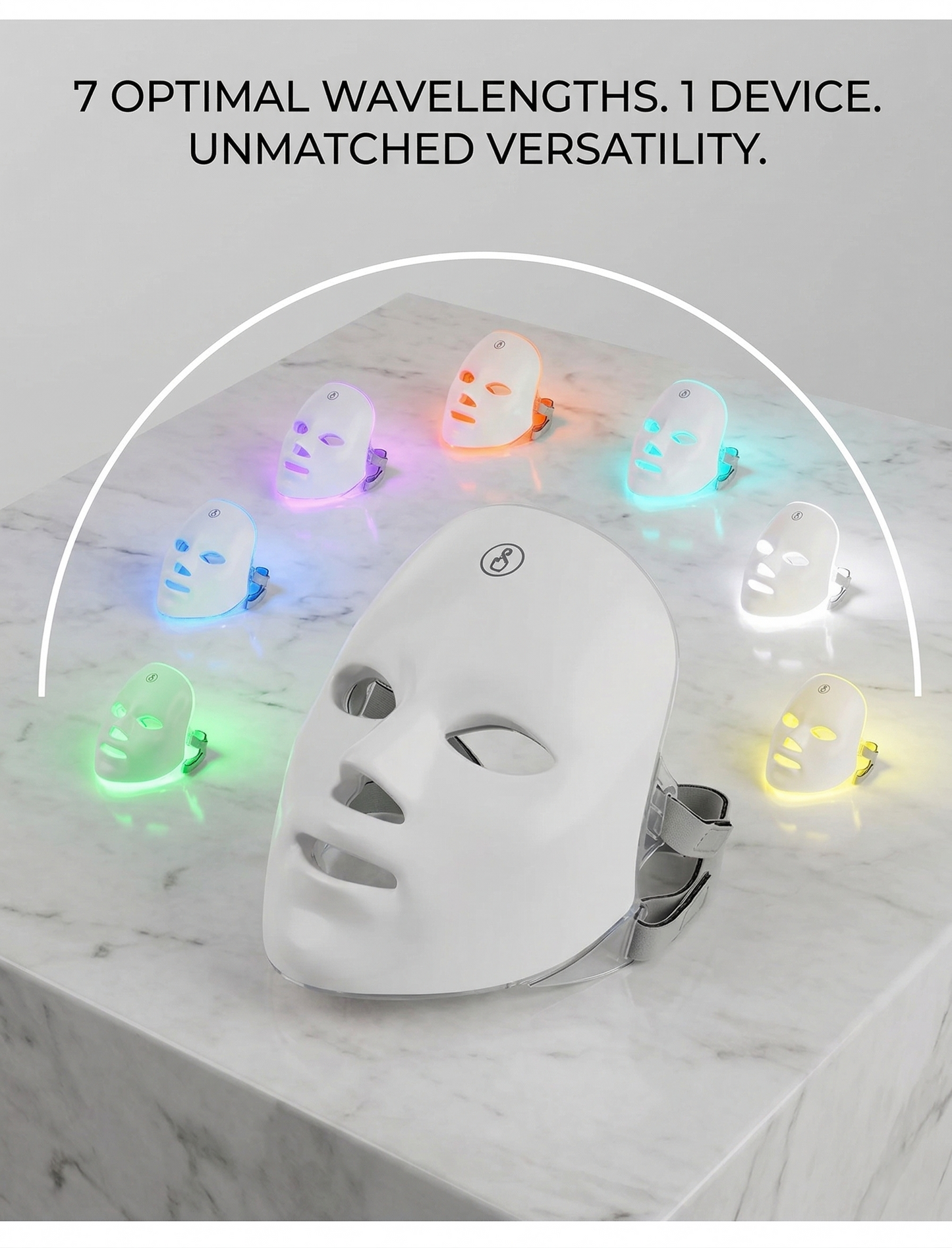 7 Color Face Mask Light Therapy