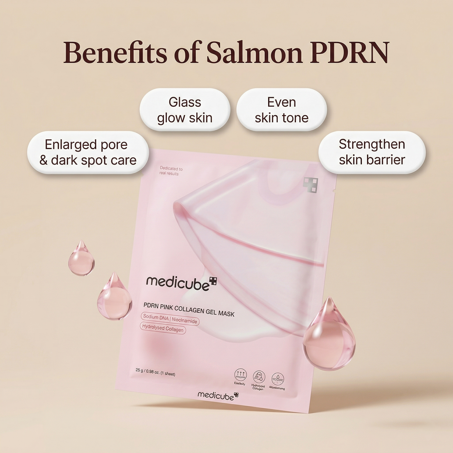 Salmon PDRN Pink Collagen Jelly Gel Mask
