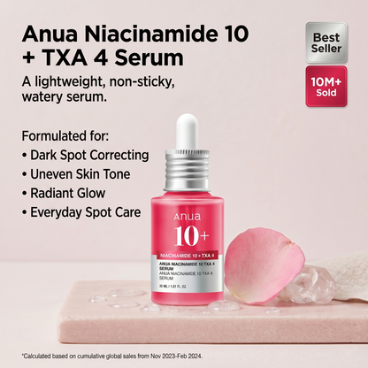 Niacinamide 10 TXA 4 Serum for Brightening and Dark Spots
