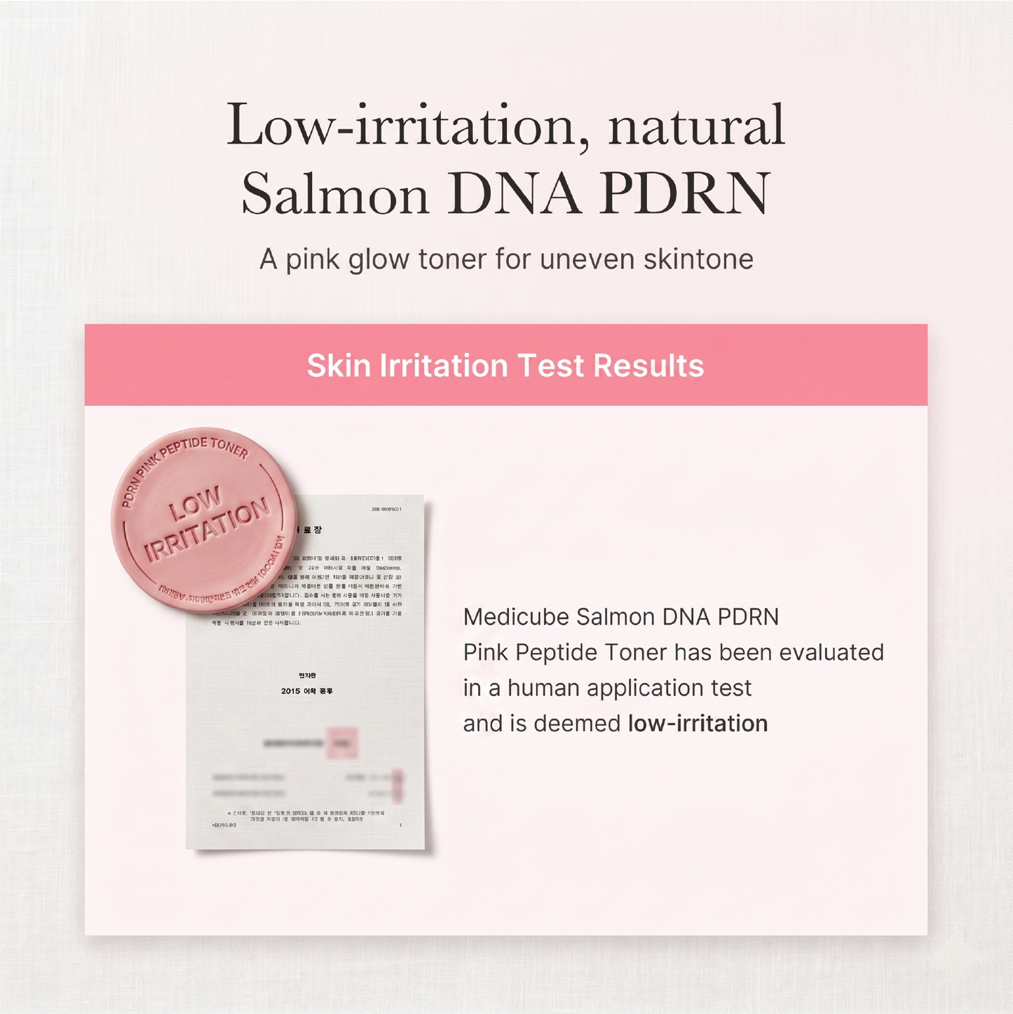 PDRN Pink Peptide Toner