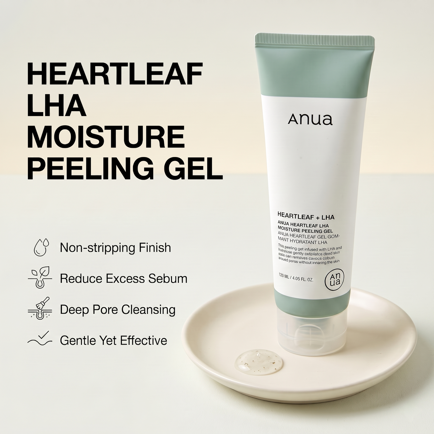 Heartleaf LHA Moisture Peeling Gel