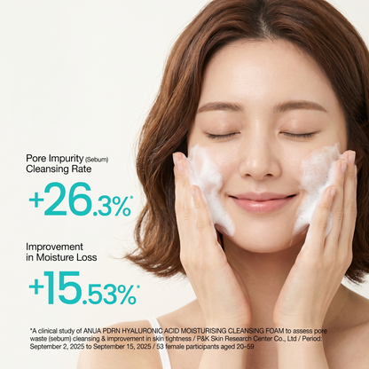 PDRN Hyaluronic Acid Moisturizing Cleansing Foam