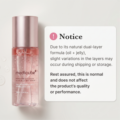 PDRN Pink Collagen Glow Jelly Mist Serum